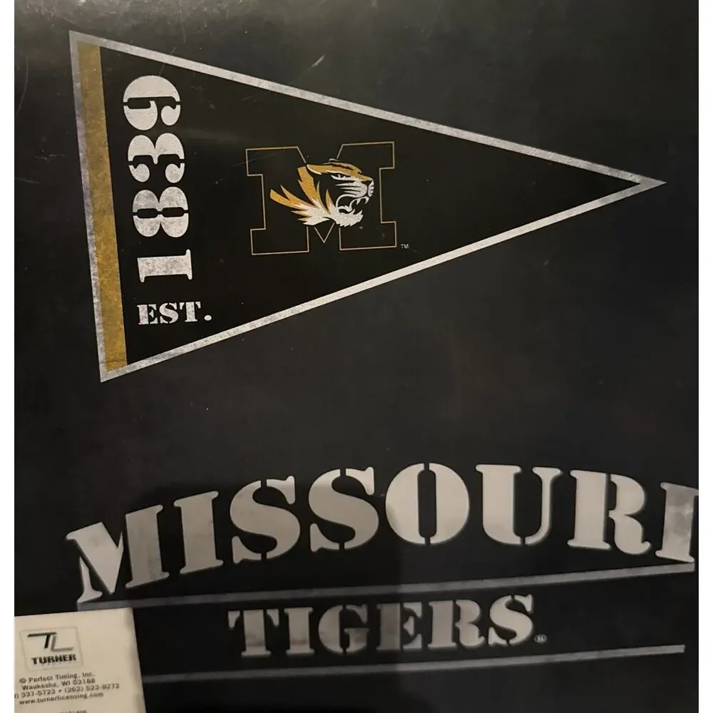 Mizzou University of Missouri Tigers Black Folders 2 pack portfolios NEW SEALED